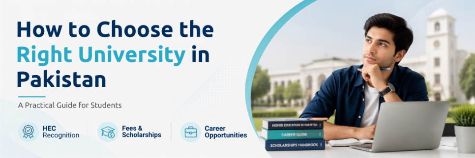How to Choose the Right University in Pakistan: Complete Student Guide 2026